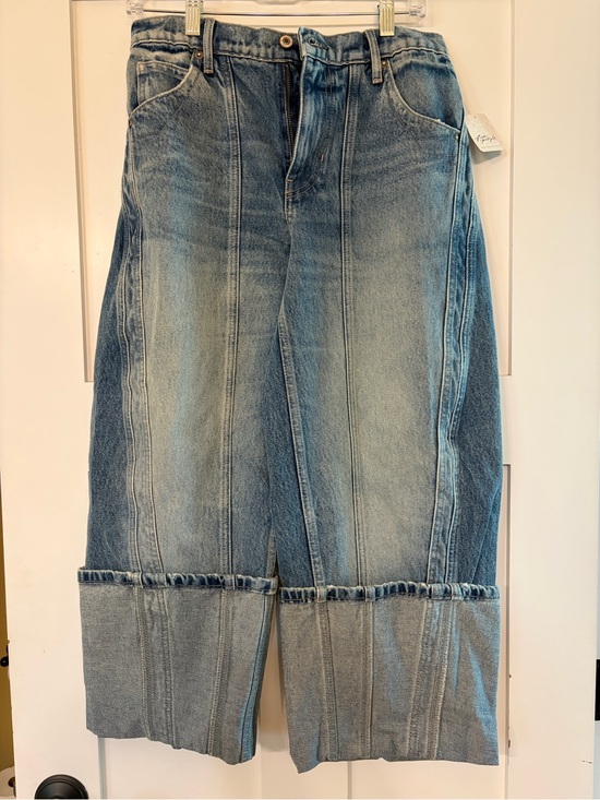 We The Free Denim - Free People Olsen Cuffed Barrel NWT